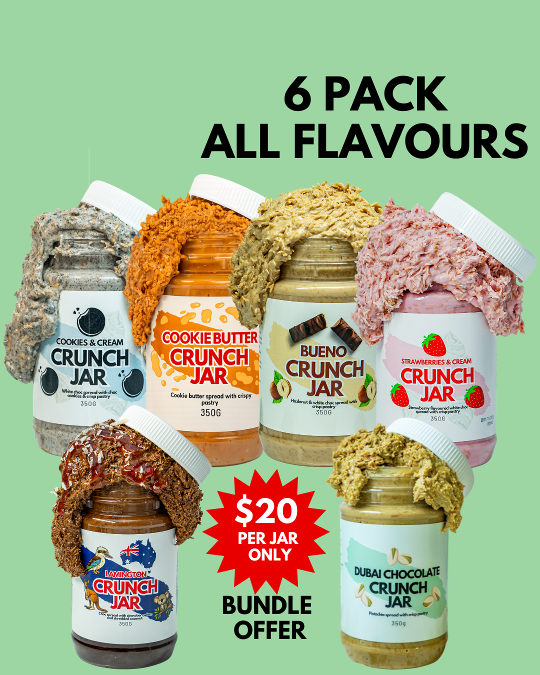 All Flavours 6 Pack